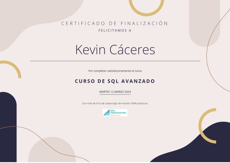 Curso de SQL Avanzado